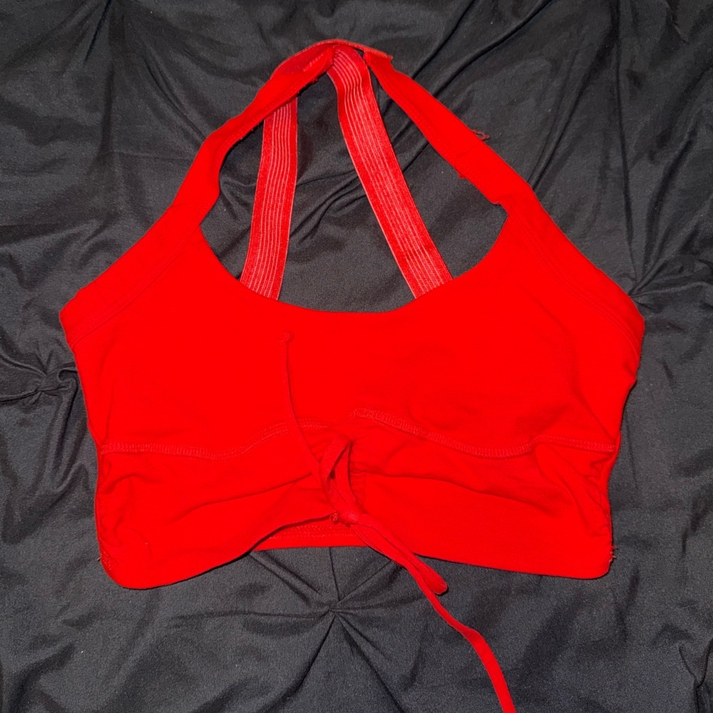 Forever 21 Red Sports Bra